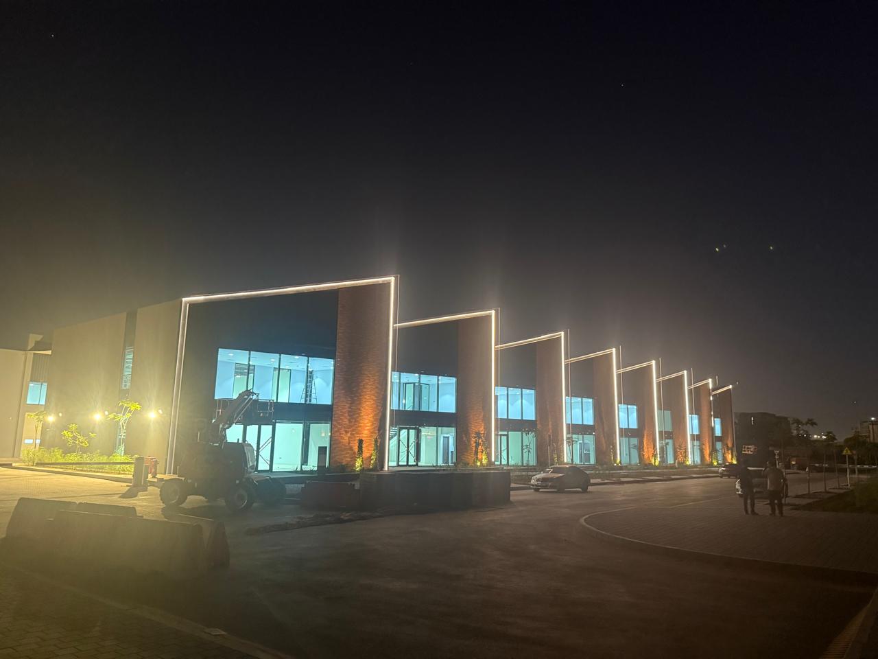 PROPOSED WAREHOUSE (G+M) & 4 SERVICE BLOCK — SHARJAH RESEARCH TECHNOLOGY AND INNOVATION PARK