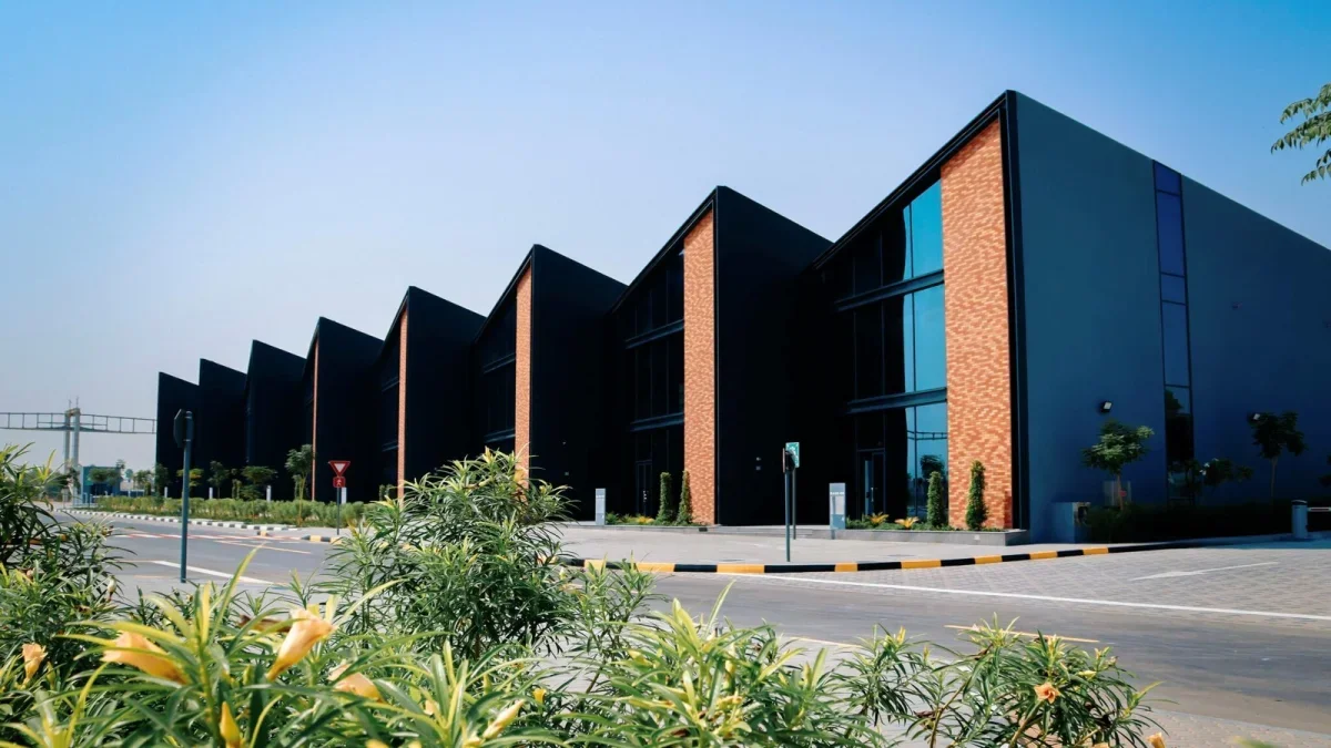 PROPOSED WAREHOUSE (G+M) & 4 SERVICE BLOCK — SHARJAH RESEARCH TECHNOLOGY AND INNOVATION PARK
