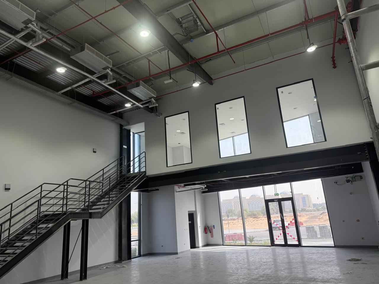 PROPOSED WAREHOUSE (G+M) & 4 SERVICE BLOCK — SHARJAH RESEARCH TECHNOLOGY AND INNOVATION PARK