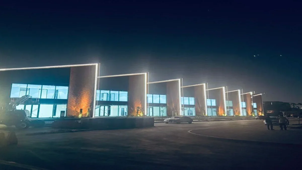 PROPOSED WAREHOUSE (G+M) & 4 SERVICE BLOCK — SHARJAH RESEARCH TECHNOLOGY AND INNOVATION PARK